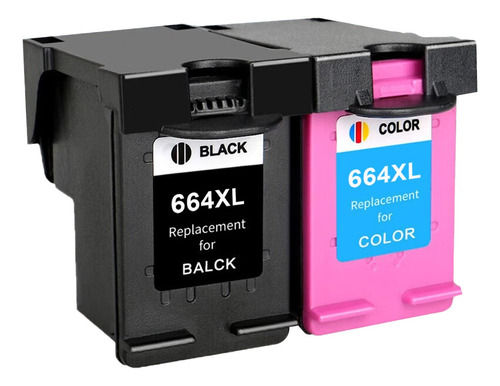 Tinta Alternativa Para 664xl 1115 2135 3635 Negro Y Tricolor