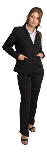 Pantalón De Vestir De Dama Semielastizado Uniformes Oficina 