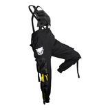 Jumpsuit Overol Jogger Con Pechera Techwear Moda Asiática