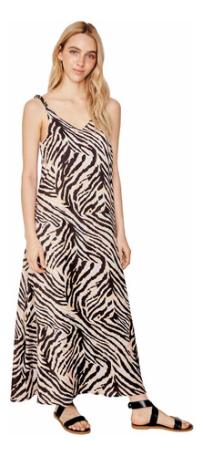 Vestido Amy Tiger Print Jacinta Tienda