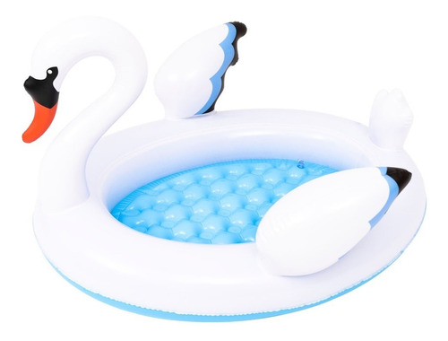 Piscina Inflable Para Niño Bebe Cisne Piso Inflable Sunclub