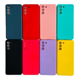 Carcasa De Color Silicona Para Samsung S21 Normal