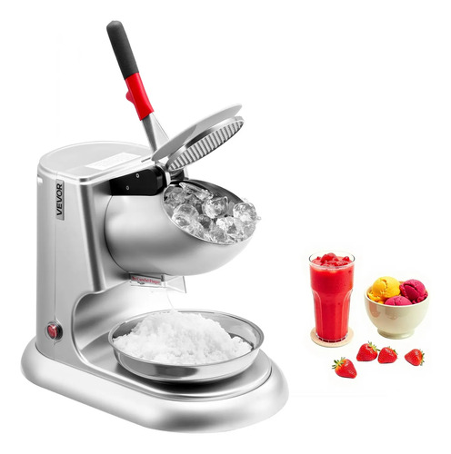 Maquina De Raspados Triturador Hielo  Doble Navaja 95kg\u002Fh | Envío gratis