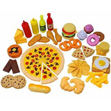 Frutas De Plastico Joyin Con Galletas Pizza Para Niñas