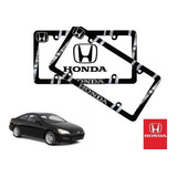 Par Porta Placas Honda Accord Coupe 3.0 2003 A 2007 Original