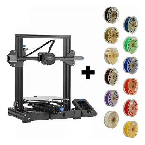 Impresora 3d Creality Ender-3 V2 + 12 Kg Filamento Pla