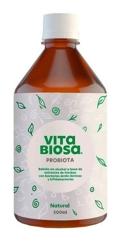 Probiotico Bebible Sabor Natural Vitabiosa 500 Ml