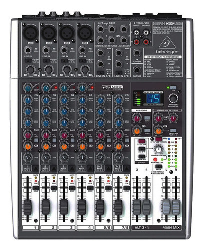 Mesa Behringer Xenyx X1204 Usb 12 Canais Efeitos Interface