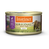 Alimento Para Gato En Lata Instinct 24 Pack Pate Conejo 85g