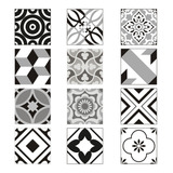 Paquete De 12pcs Pegatinas De Cocina / Baño Para Azulejos