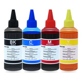 Pack Tinta Sublimación 4 De 100ml Premium Universal