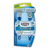 Maquina De Afeitar Schick Quattro Titanium Recargable X2 Un