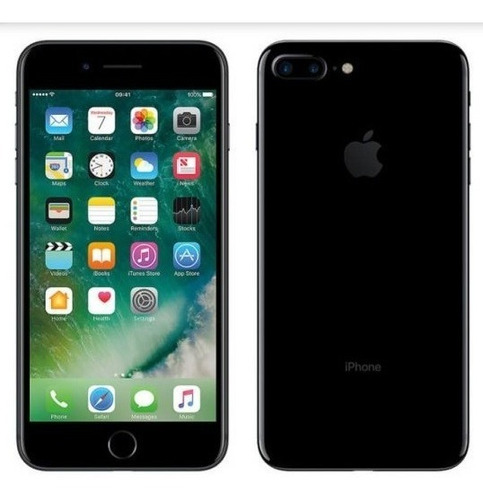 iPhone 7 32gb Color Jet Black Desbloqueado Estetica De 9