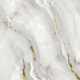 Papel De Parede Marmore Branco Dourado Sala 5m