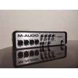 Placa De Sonido Interfaz De Audio M-audio M-track Quad Usada