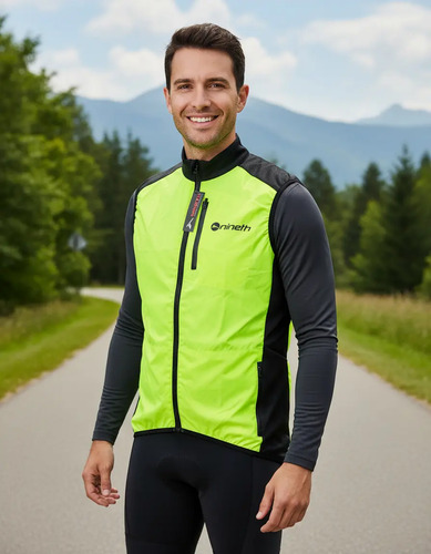 Chaleco Ciclismo Semi Impermeable Nineth Pro  | Meses sin interés
