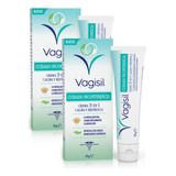 Kit X 2 Cremas Vagisil Incontinencia Refresca Cuidado Intimo