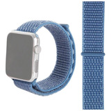 Correa Para Apple Watch 38 Y 40mm, Con Velcro. Celeste
