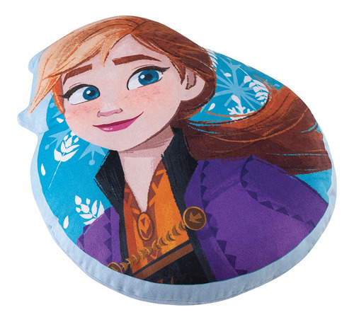 Almofada Infantil Anna Macia Decoração Quarto Disney Frozen