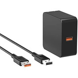 Cable Cargador Superer Para Lenovo Yoga 65w -negro