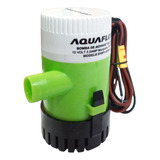 Bomba De Achique Nautica 750 Gph 12v Aquafloat 3/4-19mm