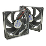 2pcs Ventilador Ventoinha Cooler 120x120x25mm 24v Rolamento