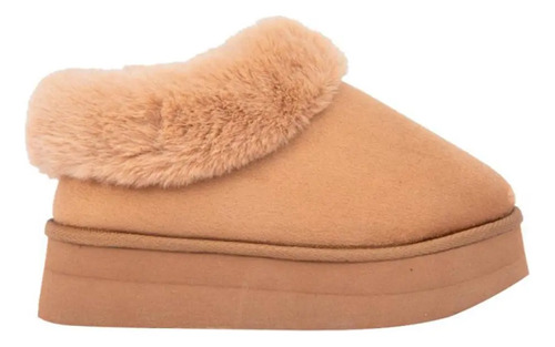 Bota Invernal Ugg Pink By Price Shoes Camel Mujer 3030 | Envío gratis