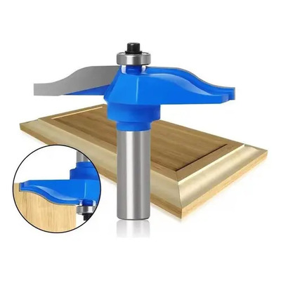 Fresa Roteador Bit Pombo Peito Placa Portas Gabinete 1/2 .