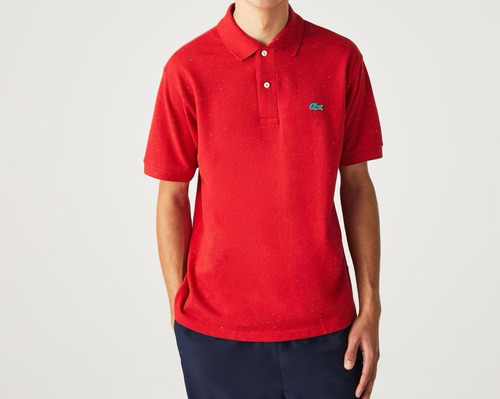 Polo De Algodón Lacoste Corte Clásico