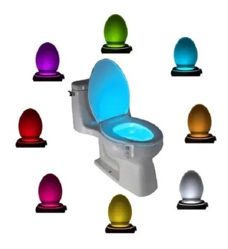 Lámpara Led Luz Nocturna Sanitario Toilet Inodoro Wc