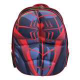 Mochila Marvel Spiderman Hombre Araña 3d Grande Escolar