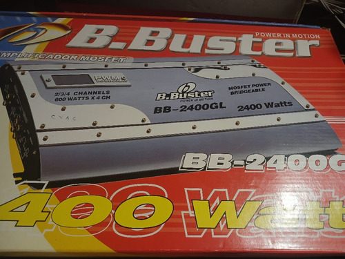 Potencia B.buster De 2400 Whatts