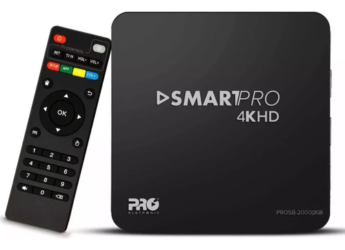 Tv Box Smart Pro 4k Youtube Netflix Play Store Wi-fi 5g