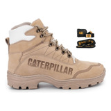 Bota Masculina Adventure Sola Costurada Cat Confort +brindes