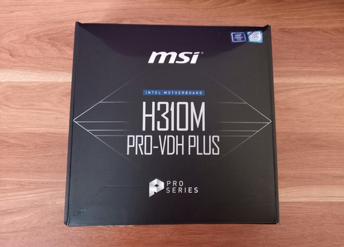 Placa Madre H310m Pro-vdh Plus + Cpu