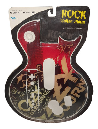 Guitar Hero Iii Wii Rock Guitar Skins Ozzy Osbourne