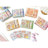 Set Washi Tape 4 Mas Stickers Kawaii