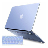 Estuche Compatible Con Apple Mac Air 13 A1466 A1369 Celeste
