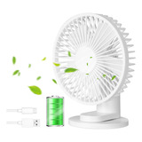 Laneycx Ventilador De Escritorio, Ventiladores Pequeños Port