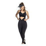 Calça Legging Com Cinta Fitness Yoga  3422