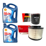 Kit Service Aceite Shell Y Filtros Hilux 3.0 2.5 2005 A 2015
