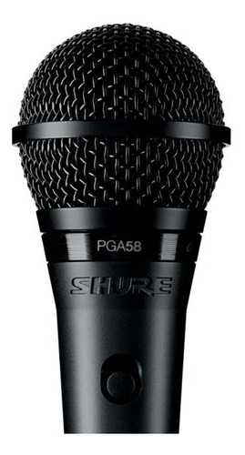 Micrófono Vocal Shure Pga58-xlr Dinámico Cardioide