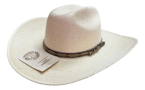 Sombrero Palma Sahuayo Extra Fino Ajustable Vaquero Clasico