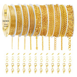 Ecoofor Cadenas De Collar De Oro Para Hacer Joyas, 78.7 Pie.