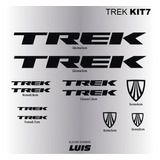 Trek Kit7 Sticker Calcomania Para Cuadro De Bicicleta Bici