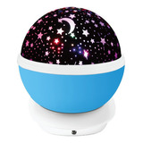 Luminaria Abajur Gira Projetor Estrelas Led Starry Night Rgb