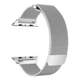 Pulseira Milanês Aço Para Apple Watch 38mm 40mm 42mm 44mm