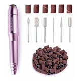 Melodysusie Portable Electric Nail Drill - Kit De Uñas Profe