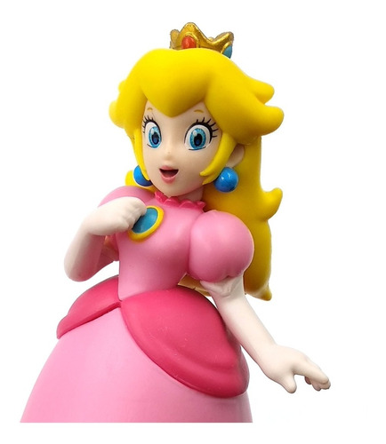 Amiibo Peach Nintendo Super Mario Bros Party Figura