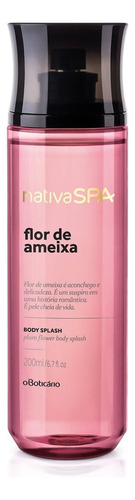 Desodorante Body Splash Nativa Spa Flor De Ameixa 200ml 